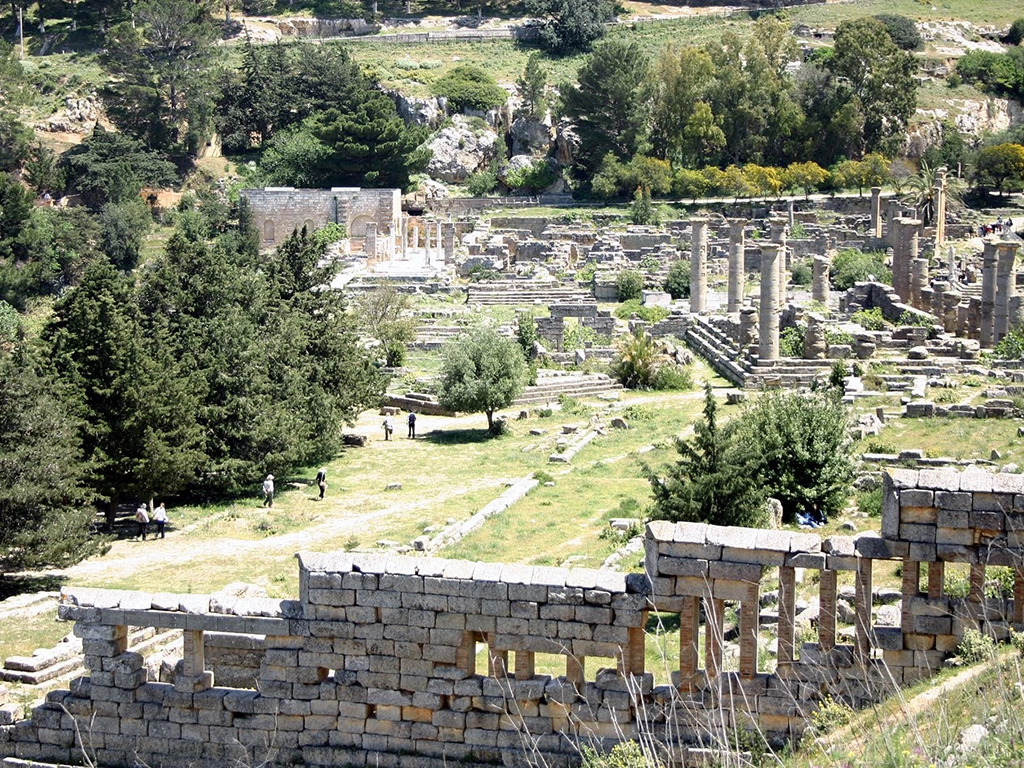 Floods in Libya Reveal Hidden Treasures of Ancient Cyrene - General view of Cyrene
